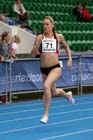 Gemma Nichol in the 400 metres at the Scottish Championships, Scotstoun  Stadium, Glasgow.